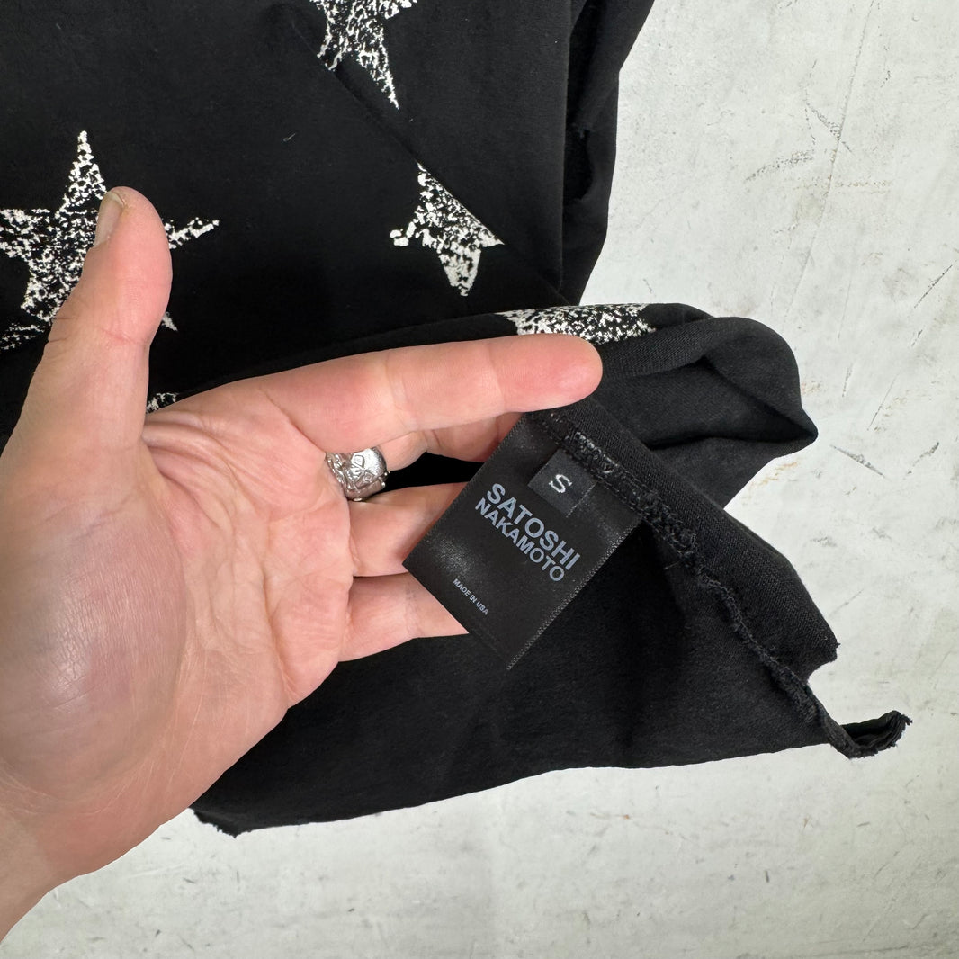 Satoshi Nakamoto Logo Star Cutoff T-Shirt