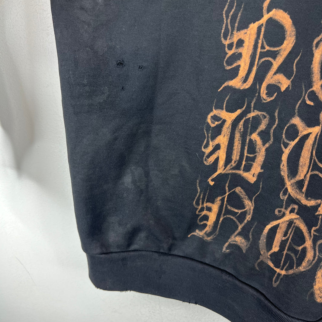Balenciaga Heavy Metal Zip-Up Hoodie