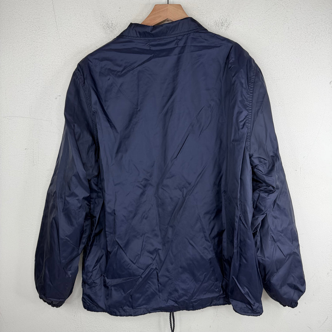 CDG Navy Polka Dot Coaches Jacket