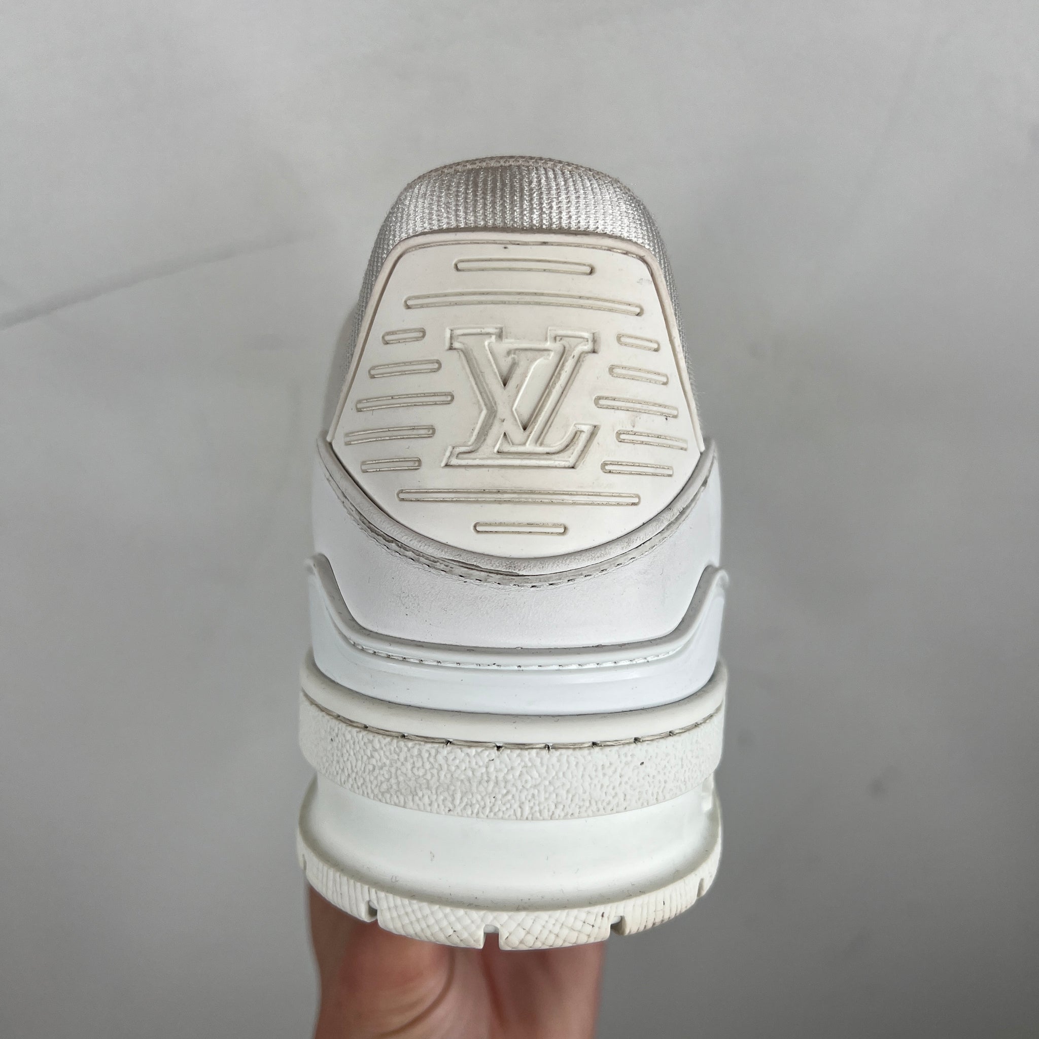 Louis Vuitton White Trainer Lows
