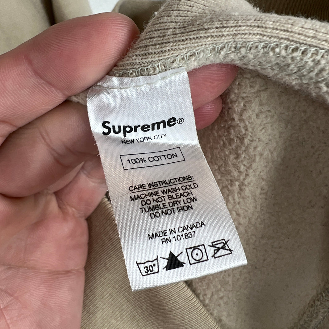 Supreme Tan Capone N Noreaga Hoodie