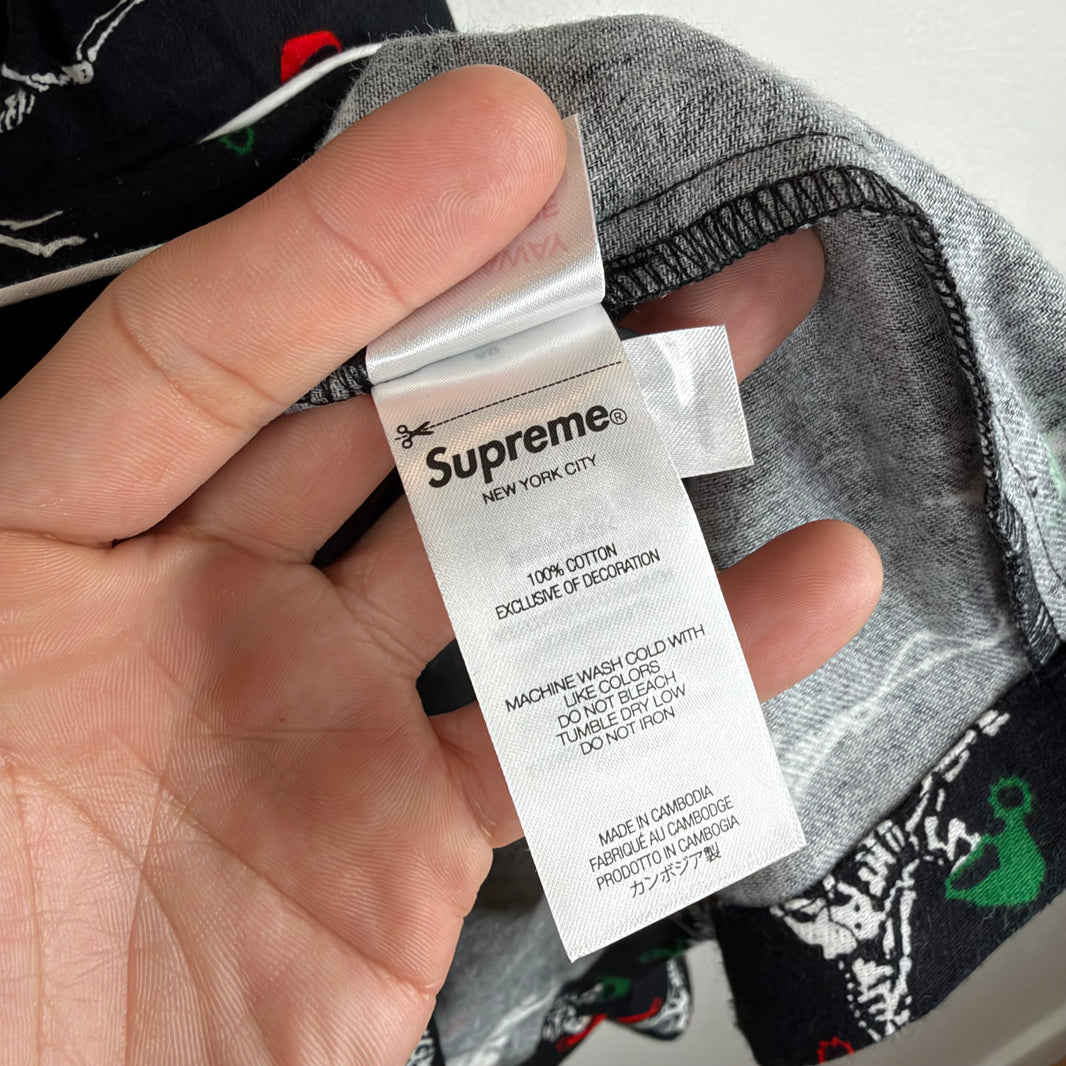 Supreme Holiday Skeleton Pajama Set