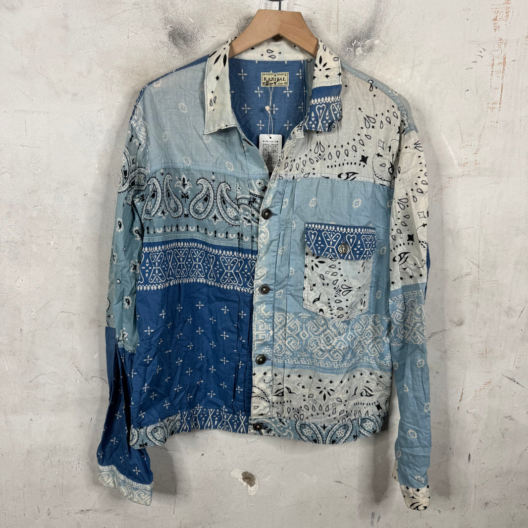 Kapital Patchworked Bandana Trucker Shirt