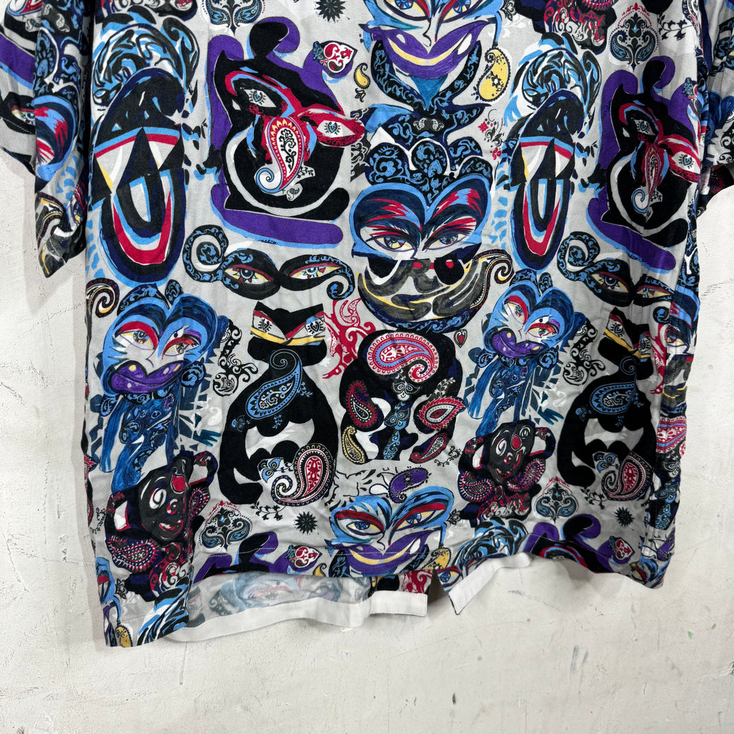 Martine Rose Psychedelic Paisley S/S Shirt