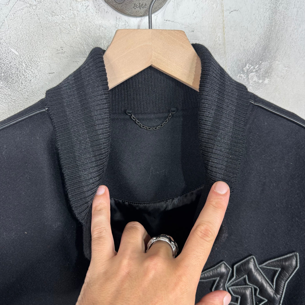 Louis Vuitton Wool Leather Monogram Mask Varsity