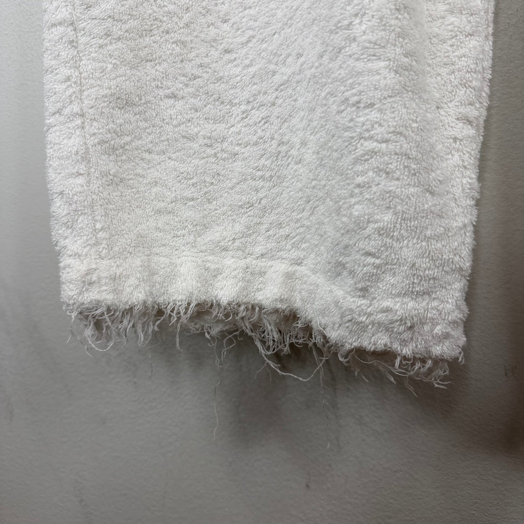 D&G White Fleece Sweatpants