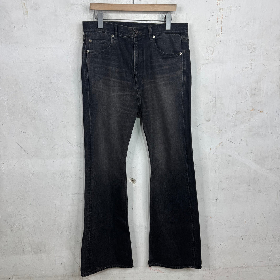 Balenciaga Black Garderobe Jeans