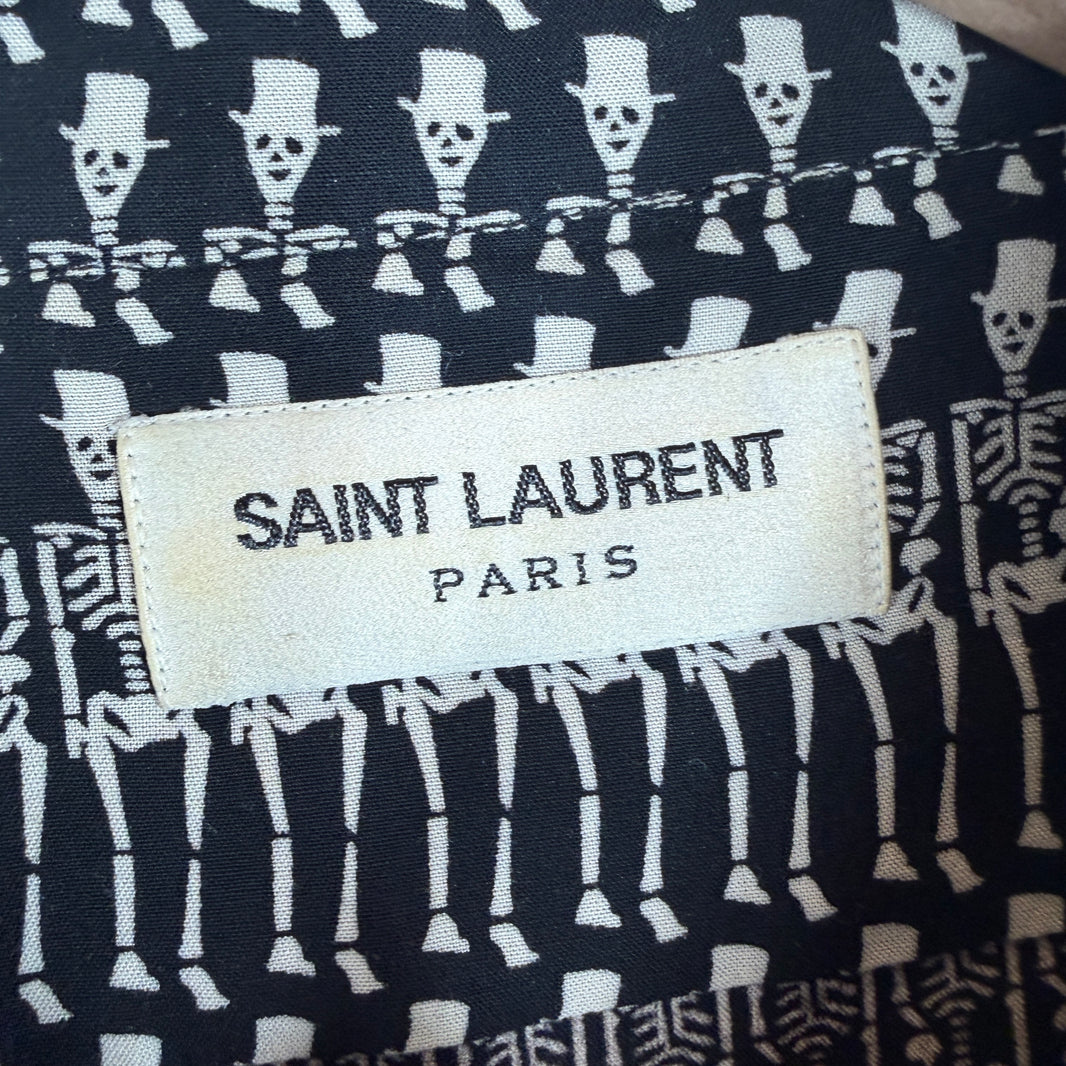 Saint Laurent Skeleton Shirt
