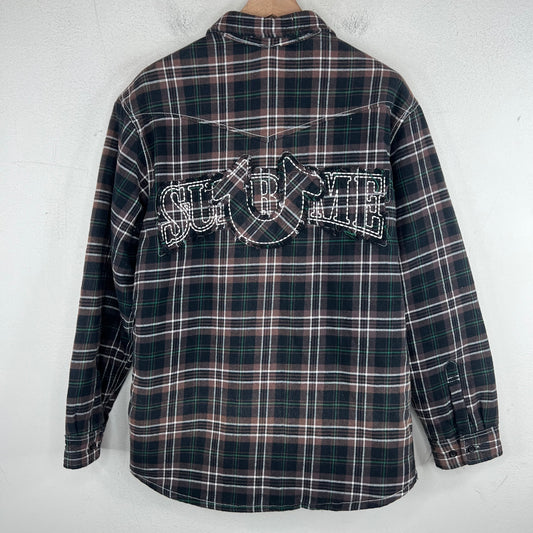 Supreme True Religion Quilted Button Up Shirt