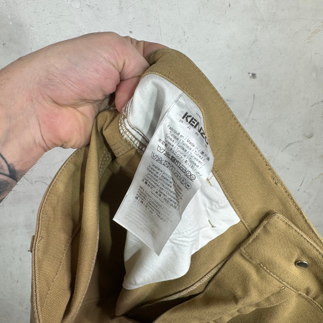 Kenzo Khaki Chino Pants
