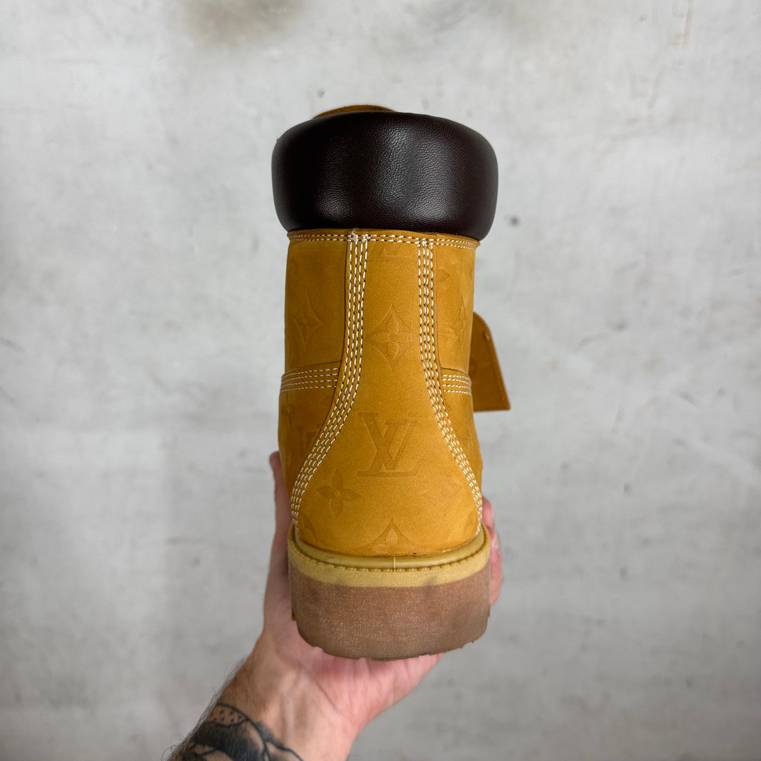 Louis Vuitton x Timberland Monogram Wheat 6in Boots