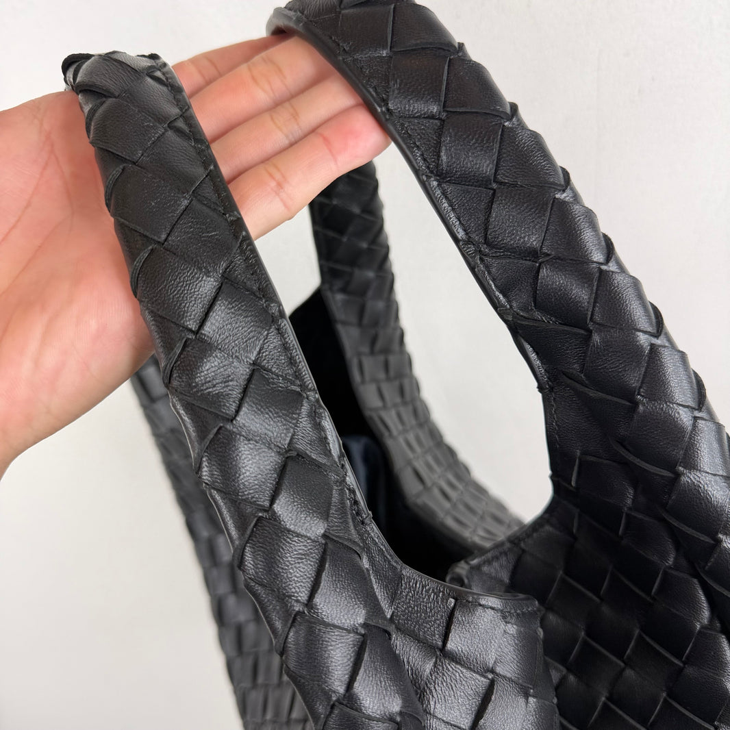 Bottega Veneta Intrecciato Small Campana Shoulder Bag