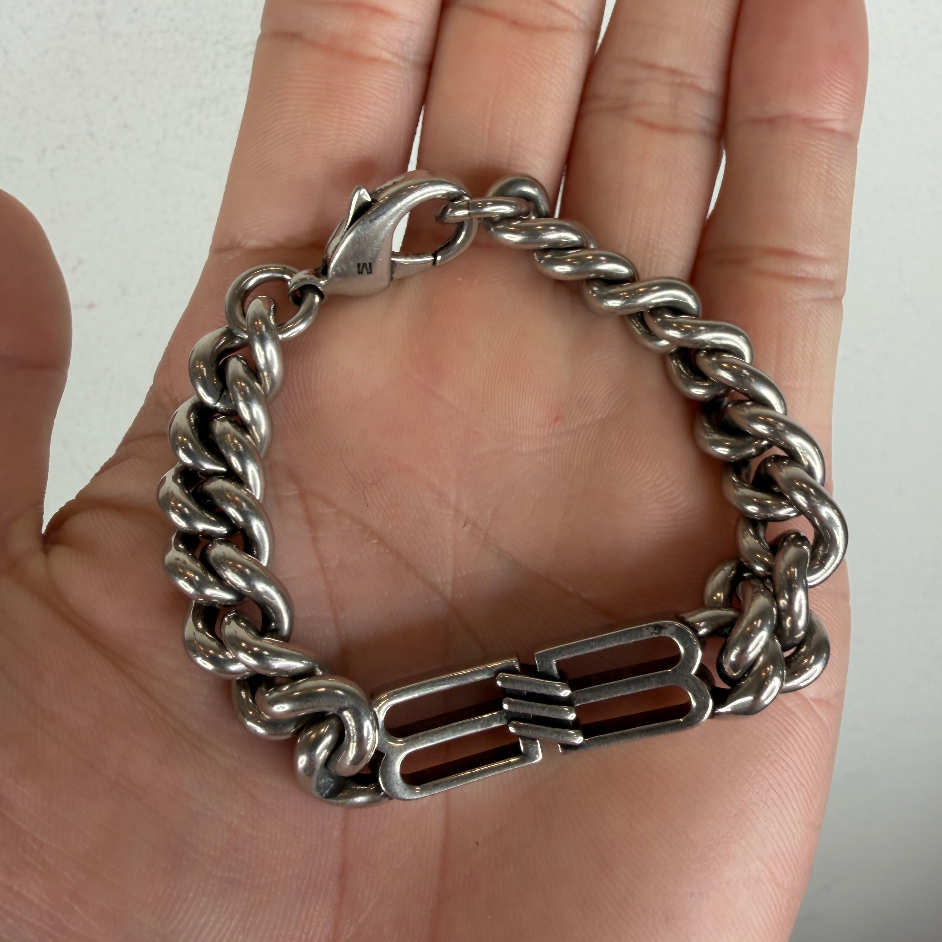 Balenciaga BB Logo Bracelet – www.Lukes.store