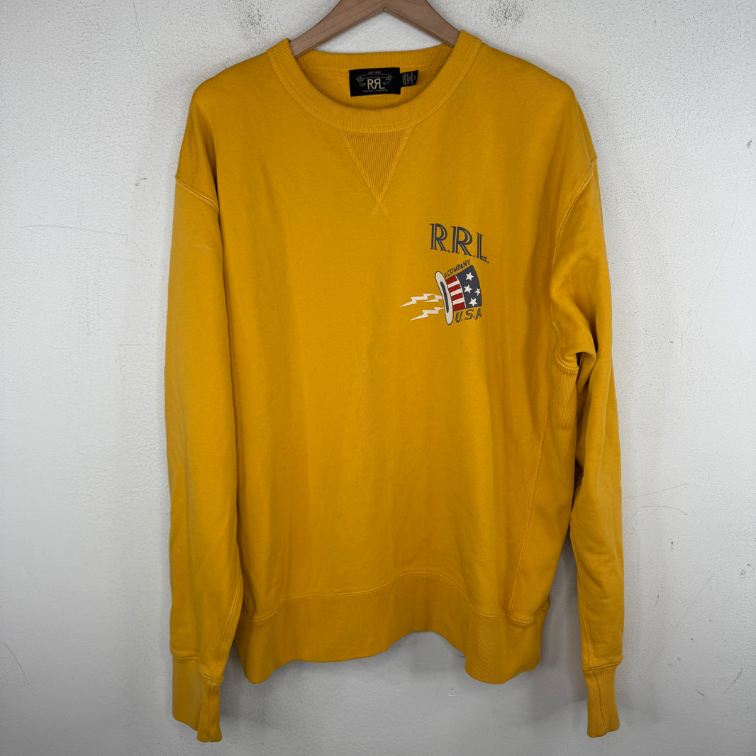 RRL & Company Yellow Sweatshirt