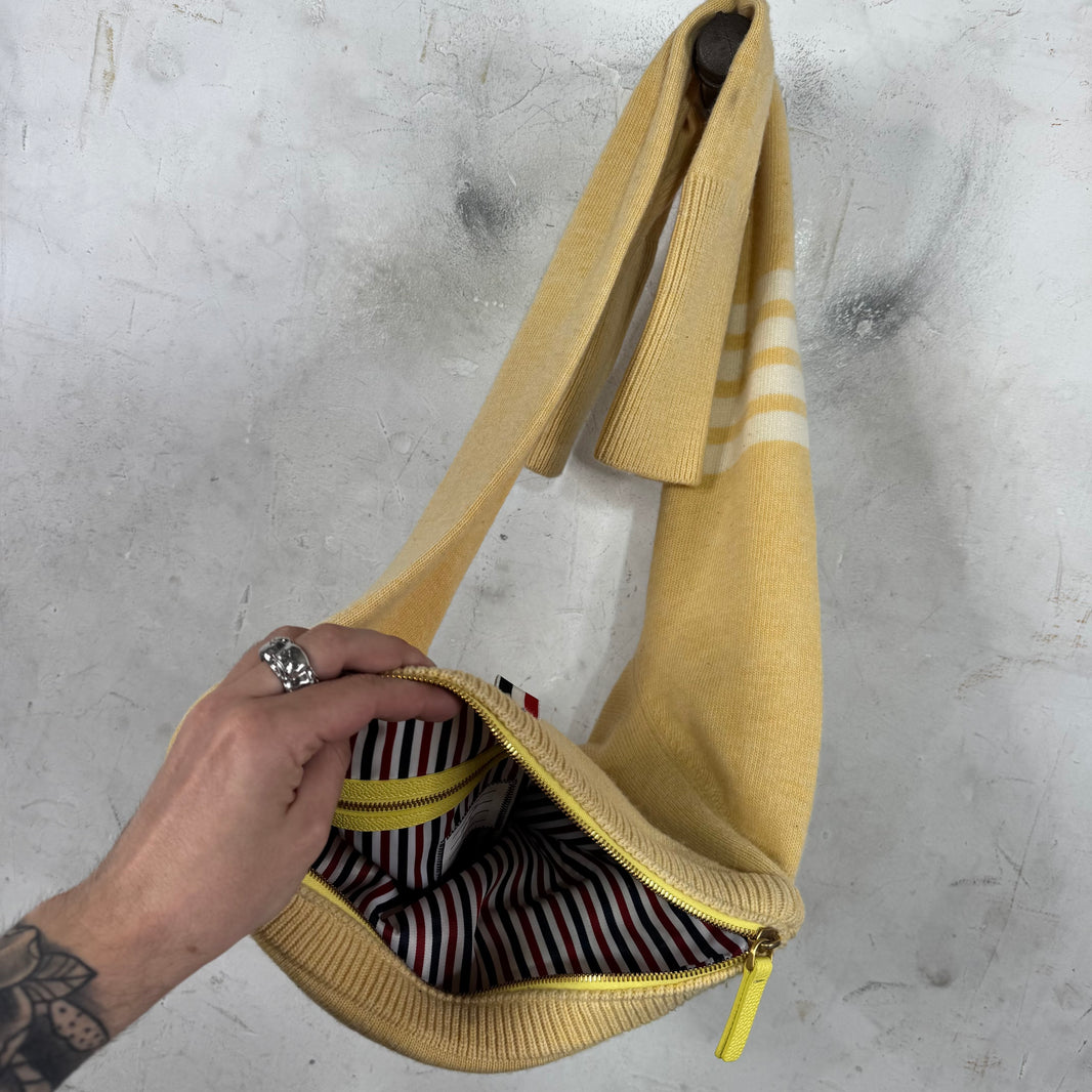 Thom Browne Sweater Sling Bag
