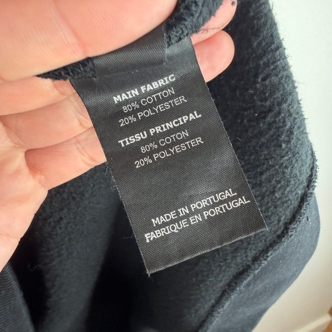 Vetements Black Logo Hoodie