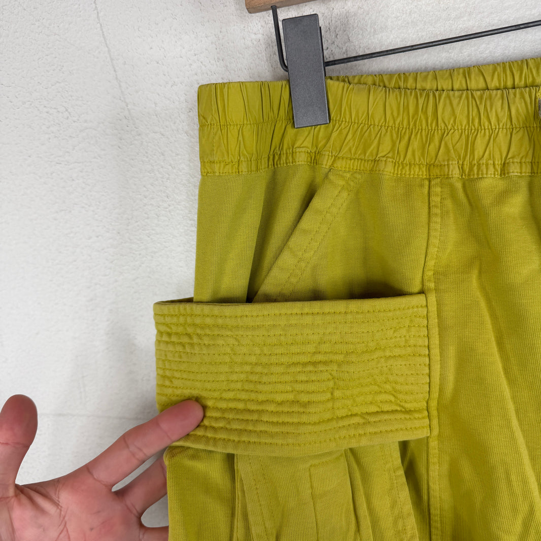 DRKSHDW Acid Green Creatch Cargo Pants