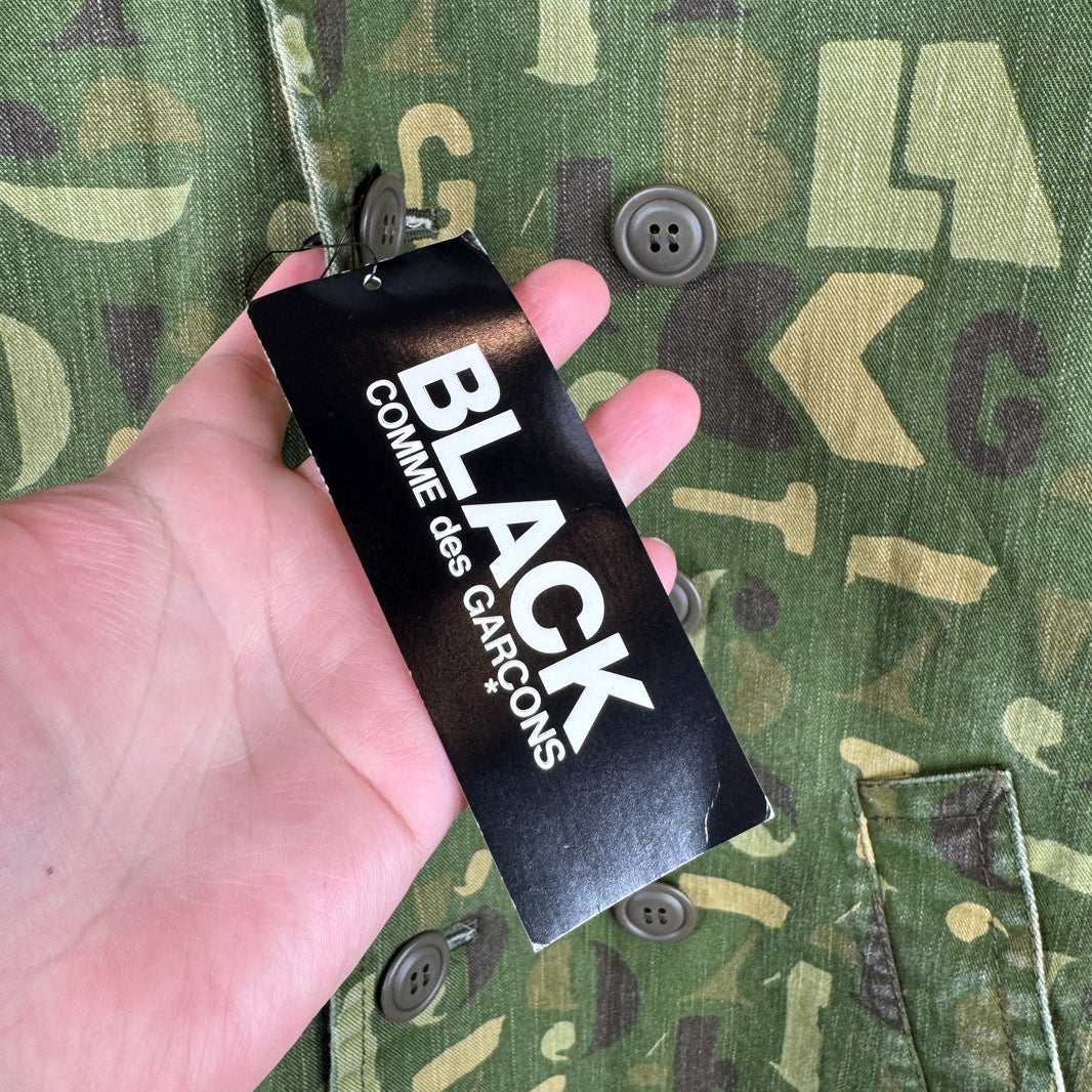 Comme Des Garcons Stencil Block Numbers Jacket
