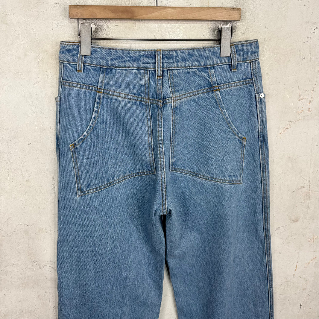 Eckhaus Latta Lightwash Loose Jeans