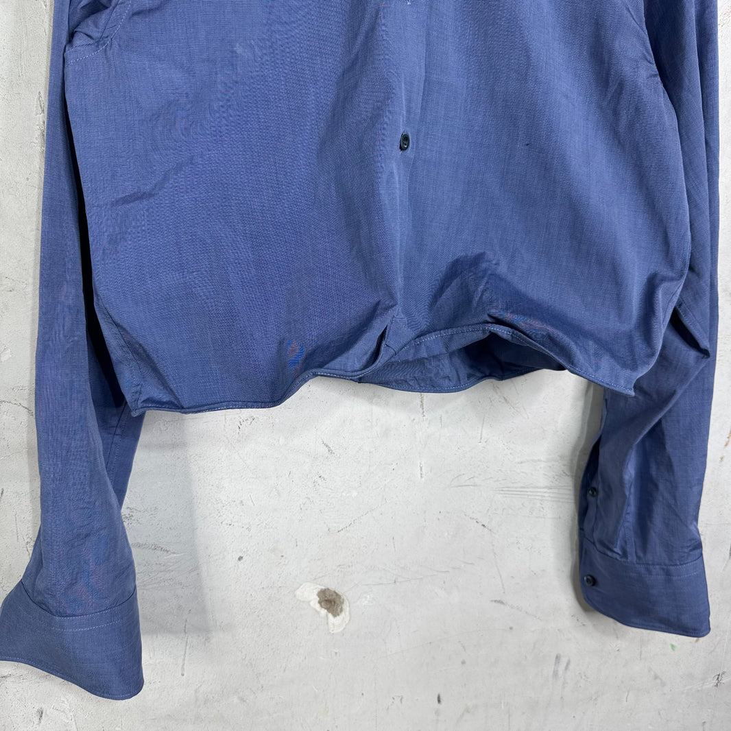 Prada Runway Blue Wired Shirt
