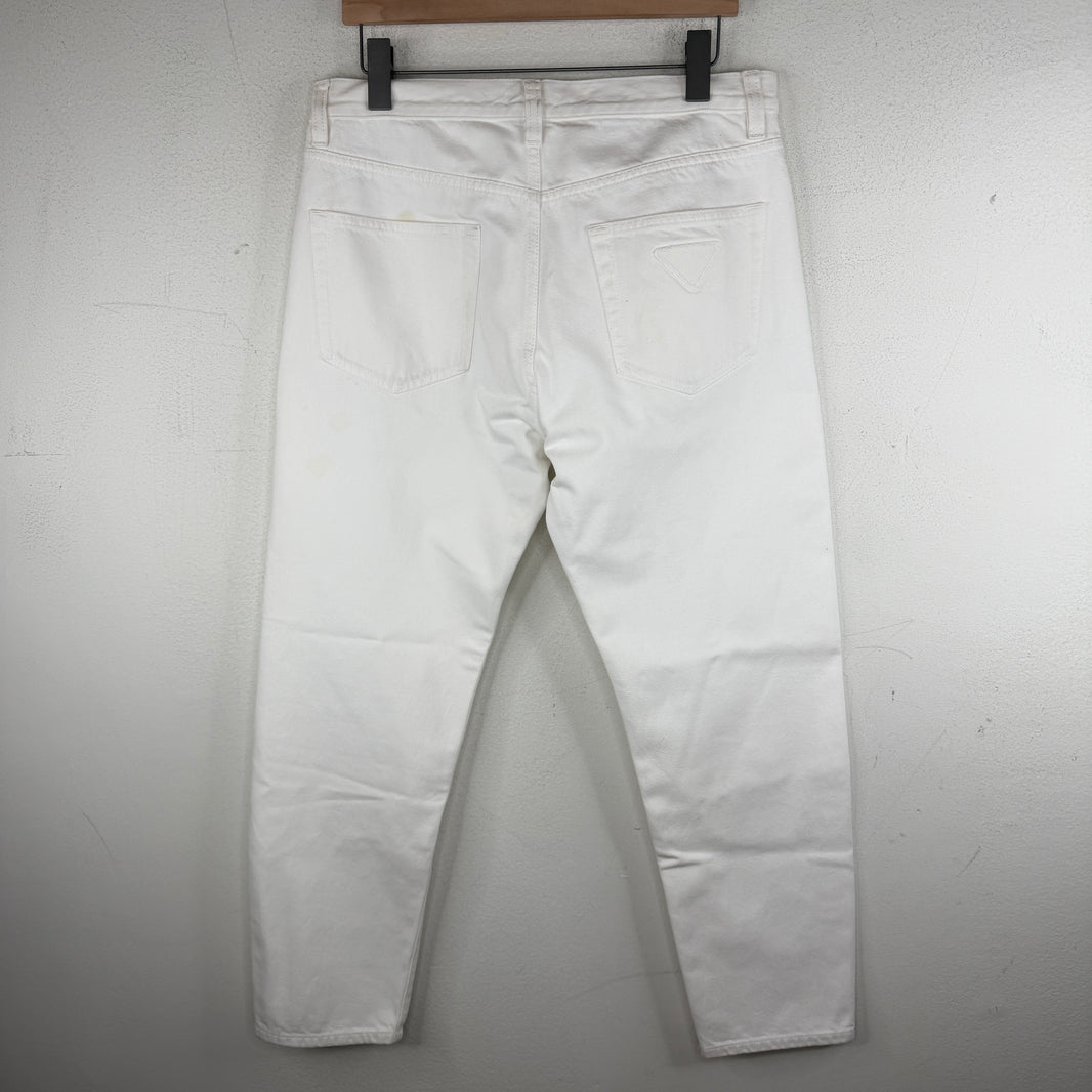 Prada White Denim Jeans