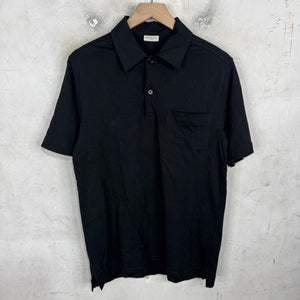 Dries Van Noten Black Polo