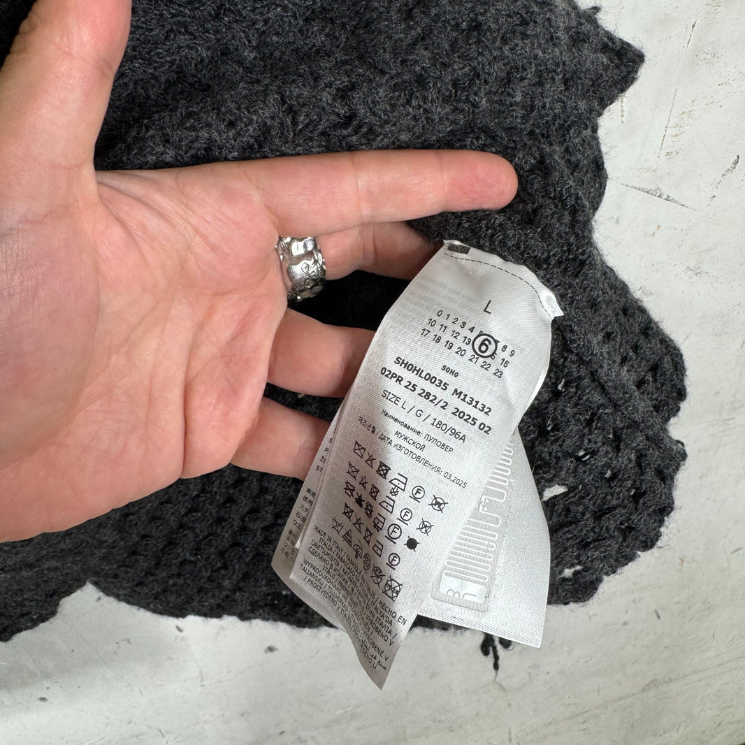 Margiela MM6 Hooded Scarf Sweater