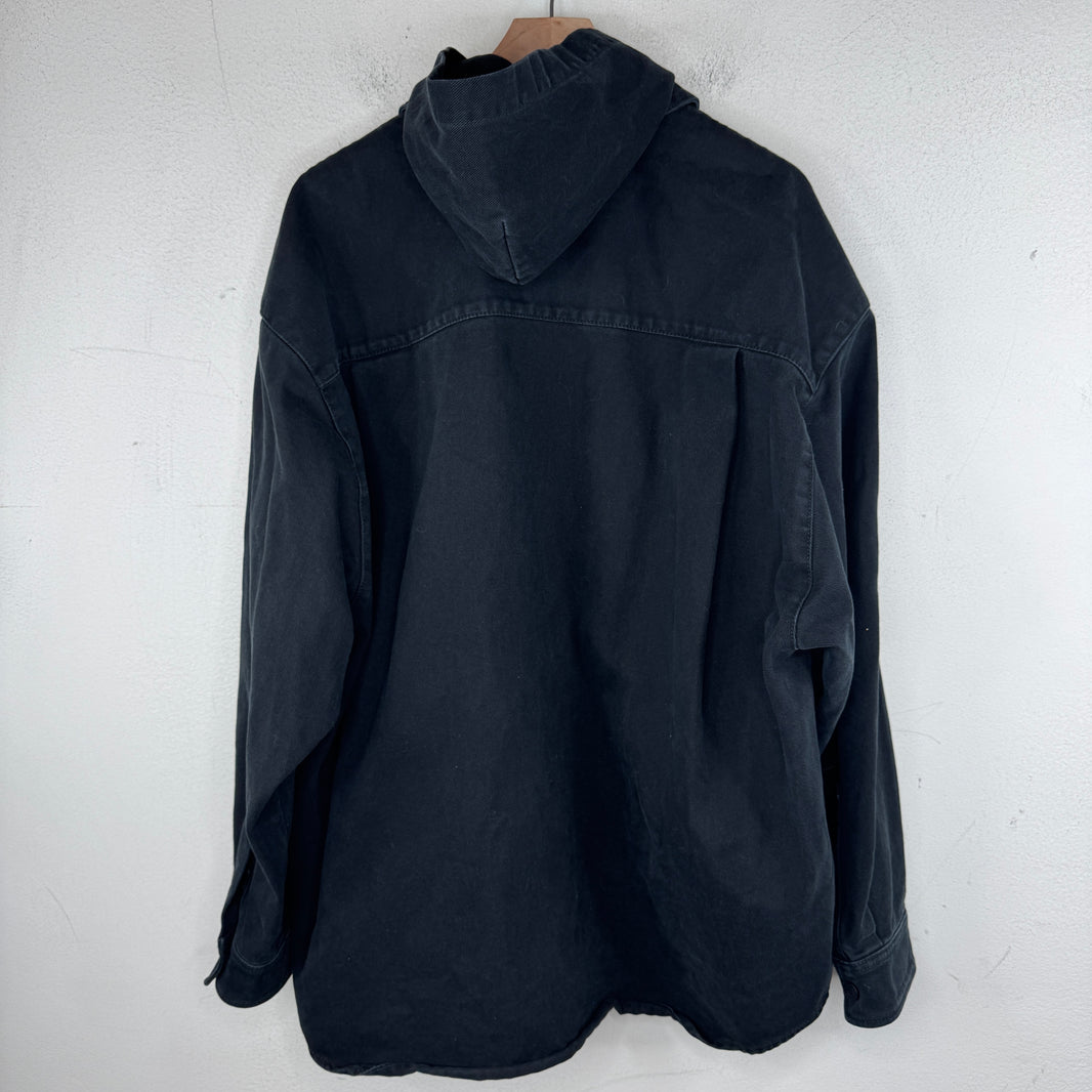 Balenciaga Hooded Parka Shirt