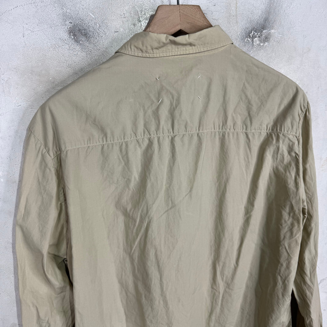 Margiela Beige LS Button Up