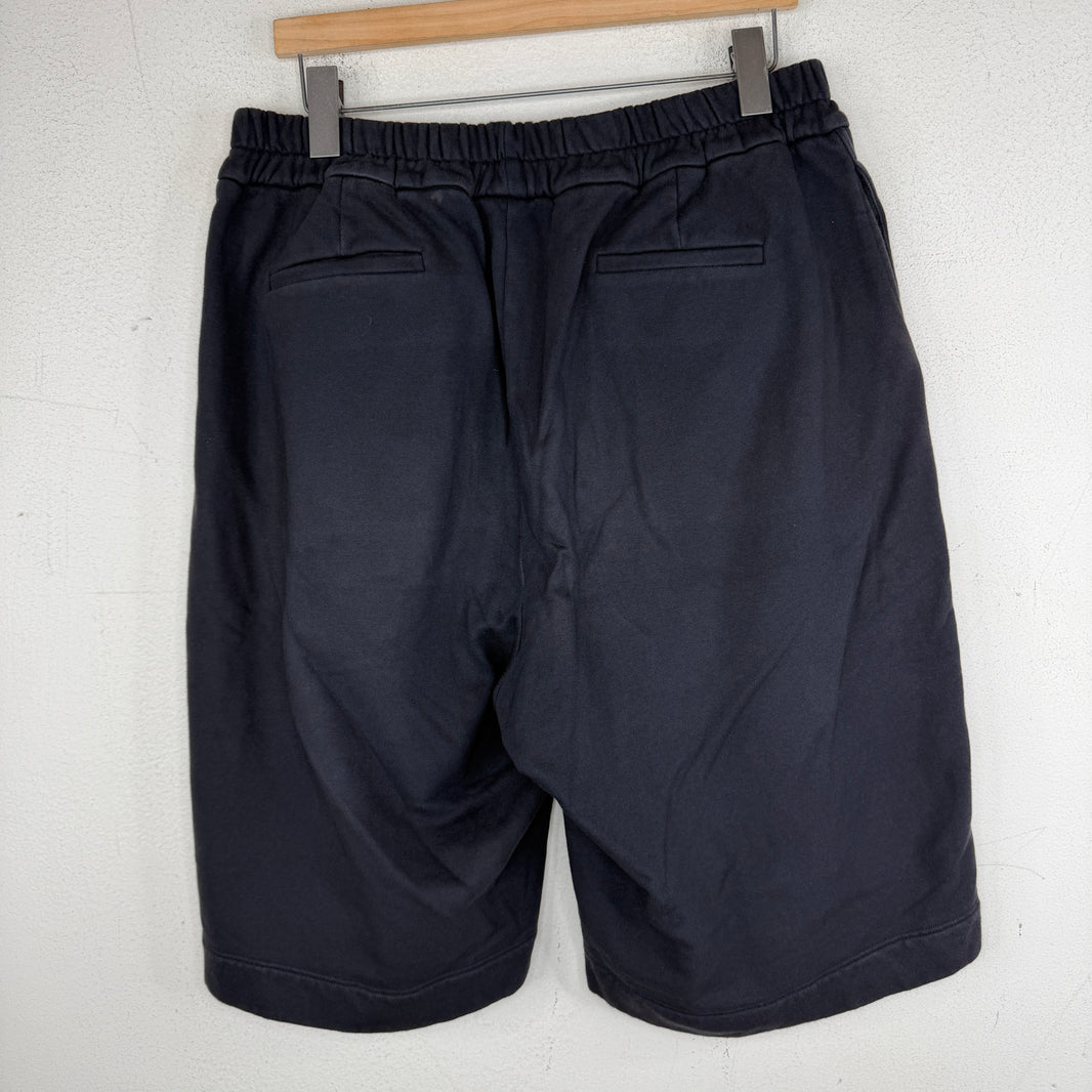 Jil Sander Long Navy Sweatshorts