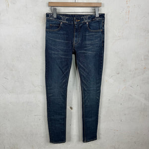 Celine Studded Waist Skinny Jeans