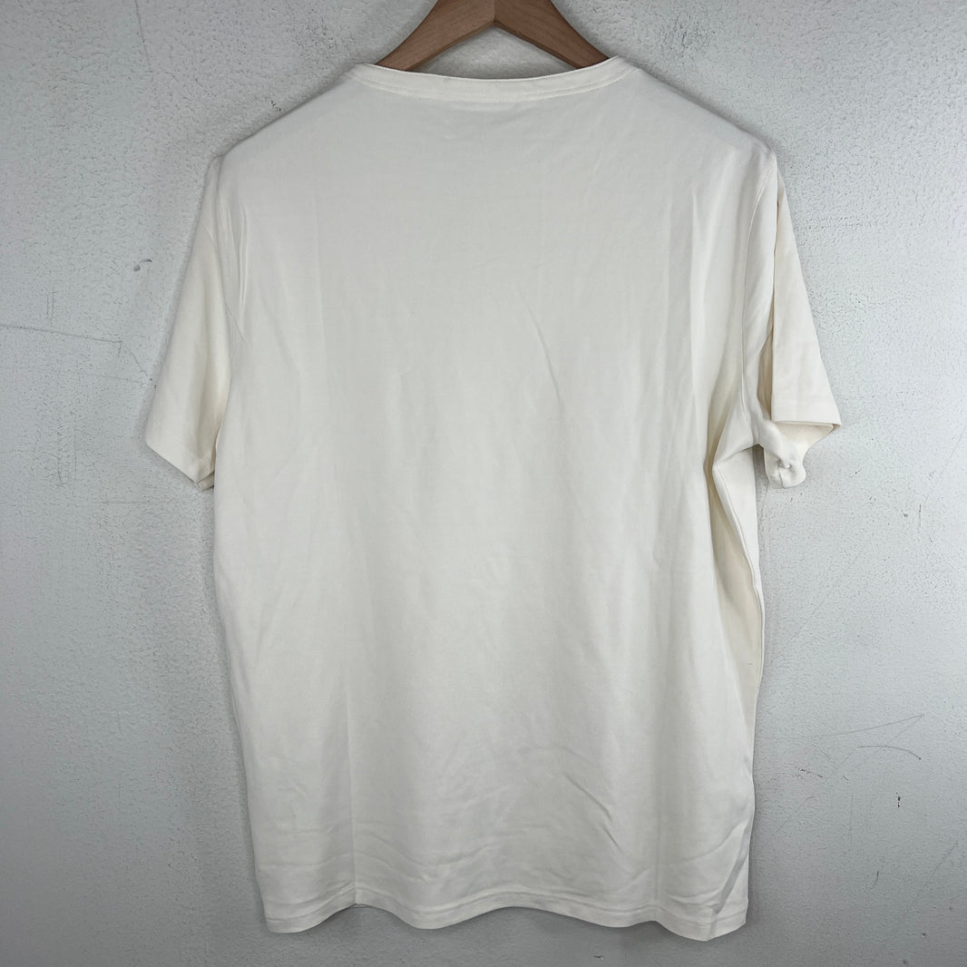 Prada White Zipper Detail T-Shirt