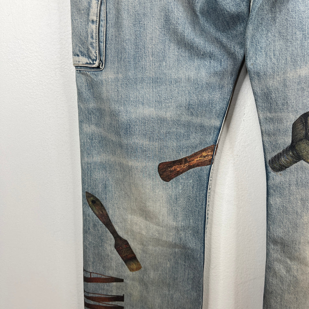Amiri Rhee Studio Carpenter Denim Jeans