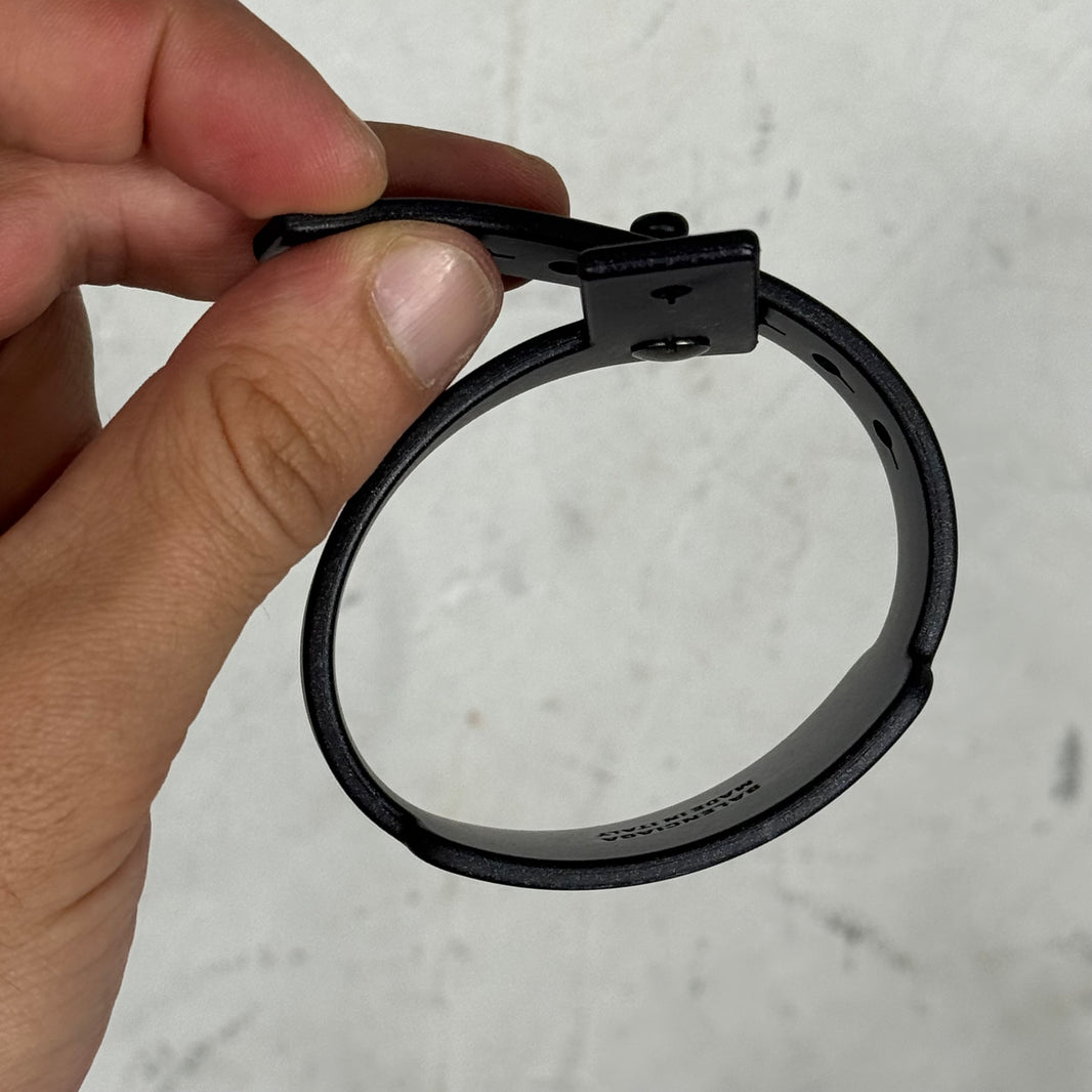 Balenciaga Rubber Logo Hospital Bracelet