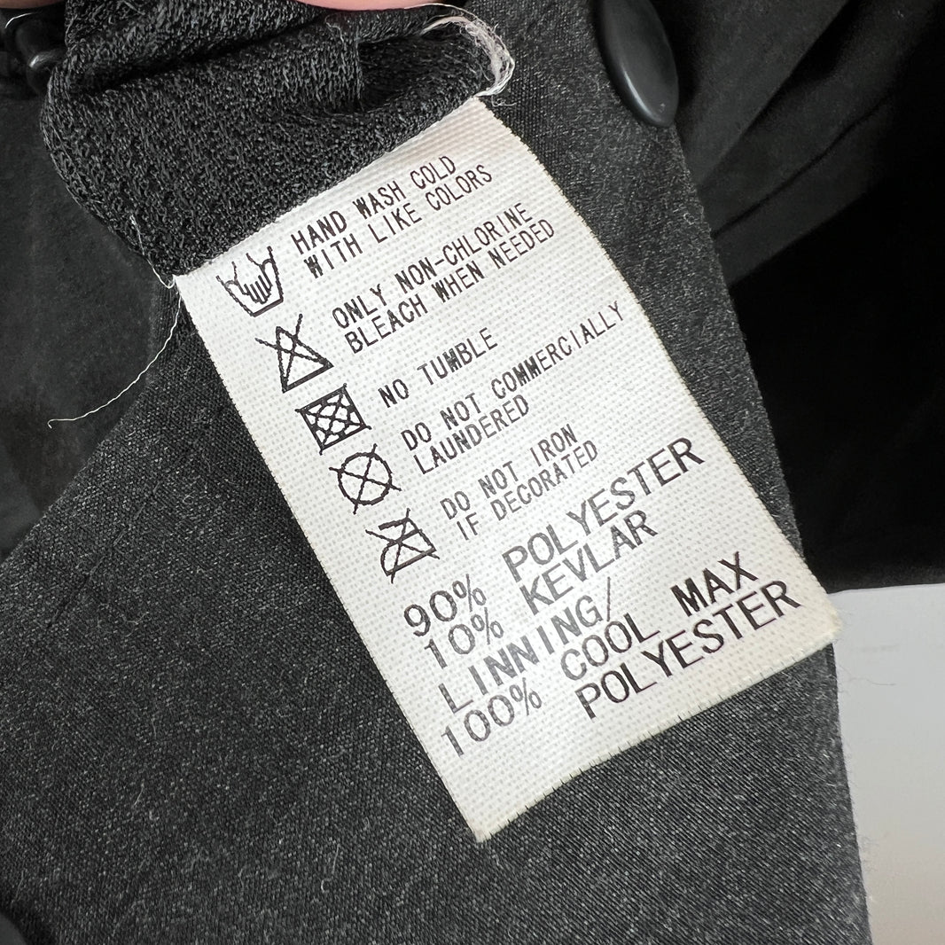 Goodenough Gray Snap Button Coaches Jacket