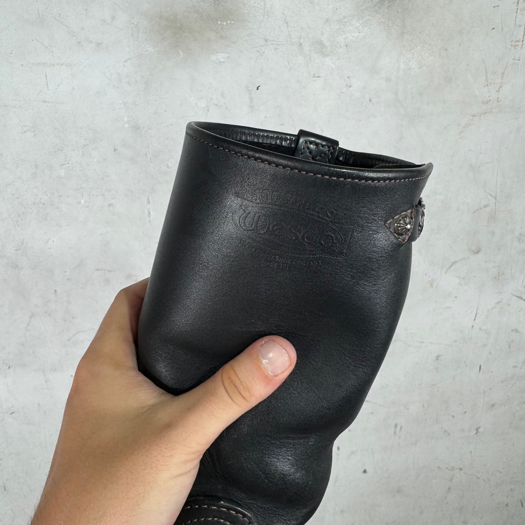 Chrome Hearts Wesco Harness Chained Engineer Boots