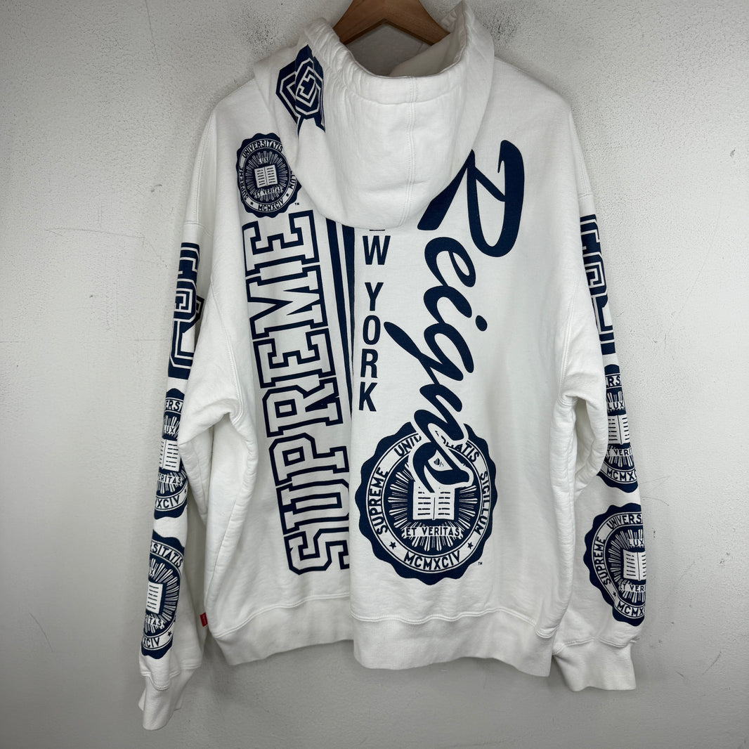 Supreme Knowledge University Zip Hoodie