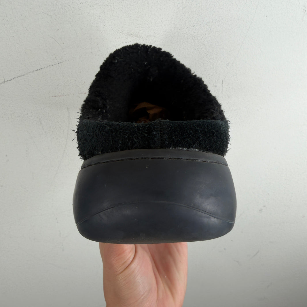 ERL Black Vamp Mules