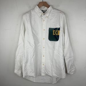 Visvim White Blanket Pocket Button Up Shirt
