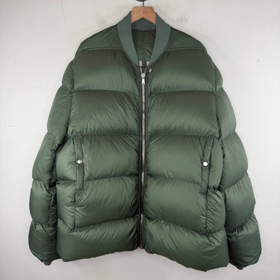 Rick Owens Green Flight Down Jacket