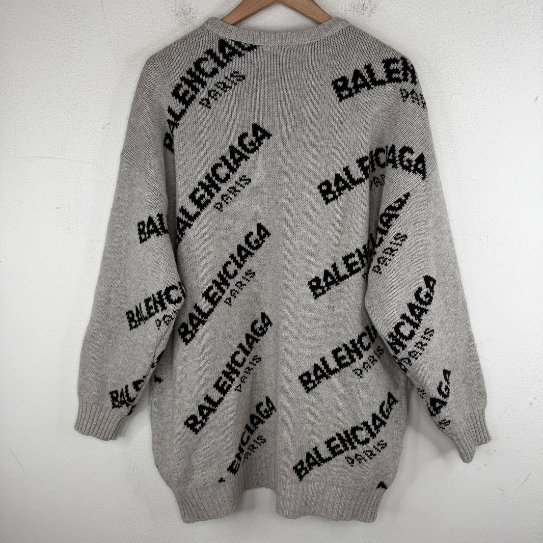 Balenciaga Repeat Logo Sweater