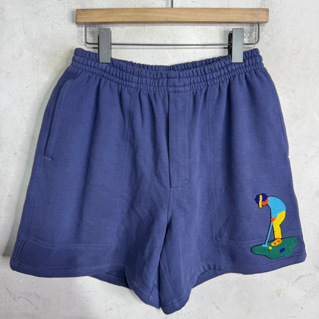 Bode Putting Beaded Sweatshorts