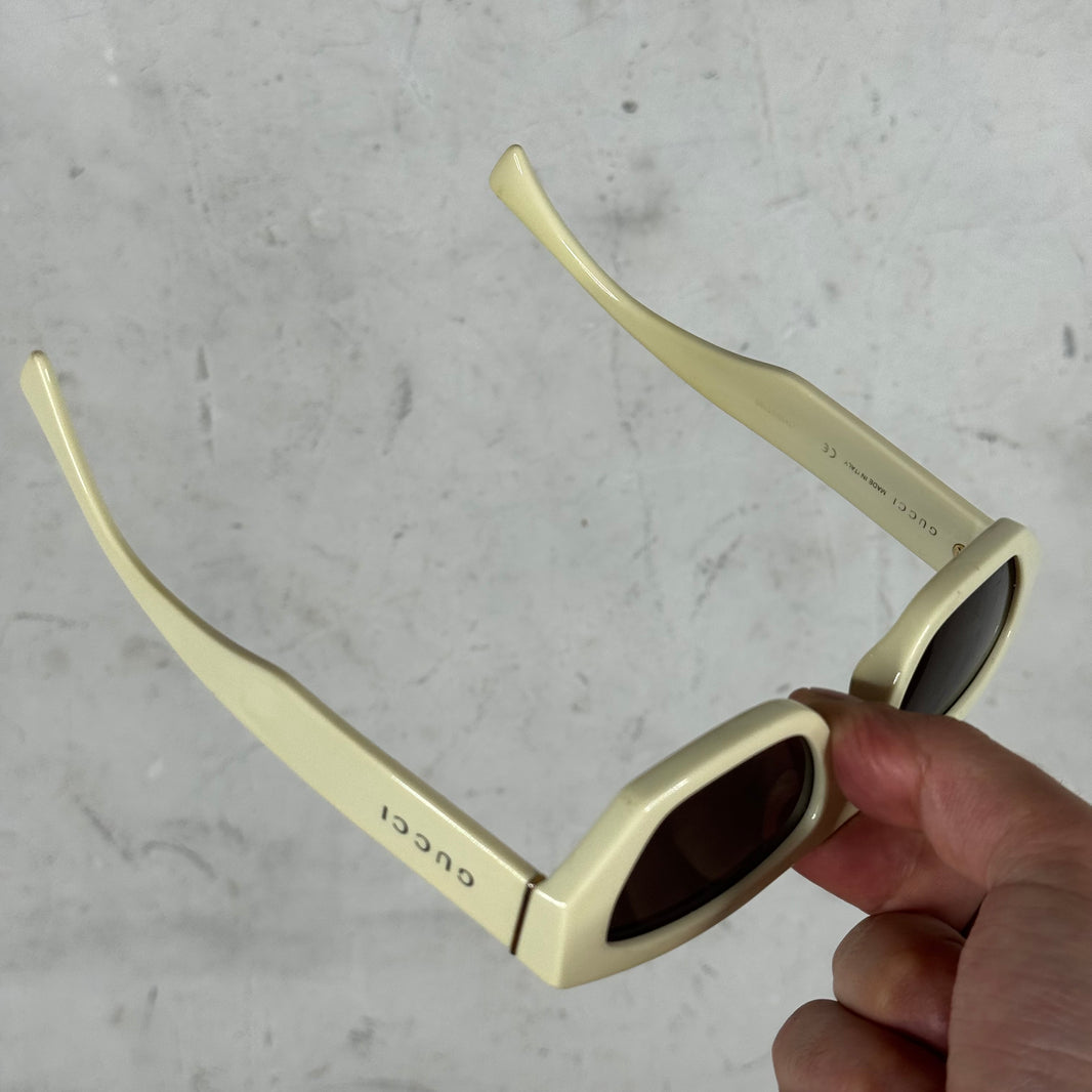 Gucci GG1134S Cream Sunglasses