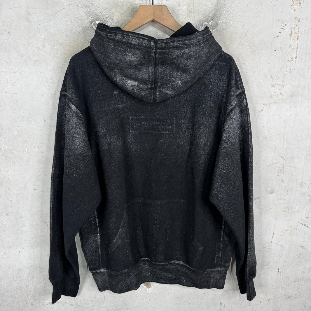 Supreme x MM6 Box Logo Hoodie