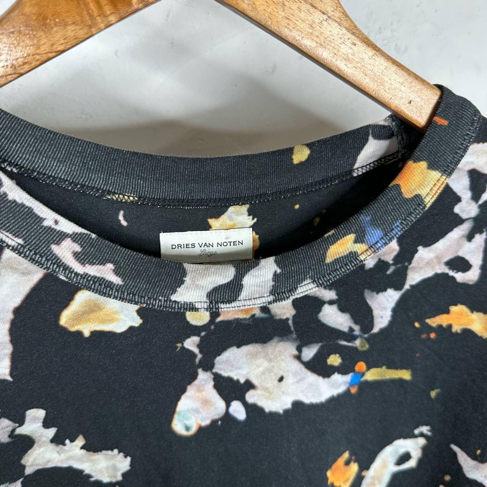 dries van noten ss19 marble shirt