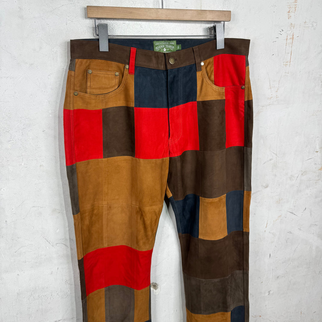 Denim Tears Suede Patchwork Pants