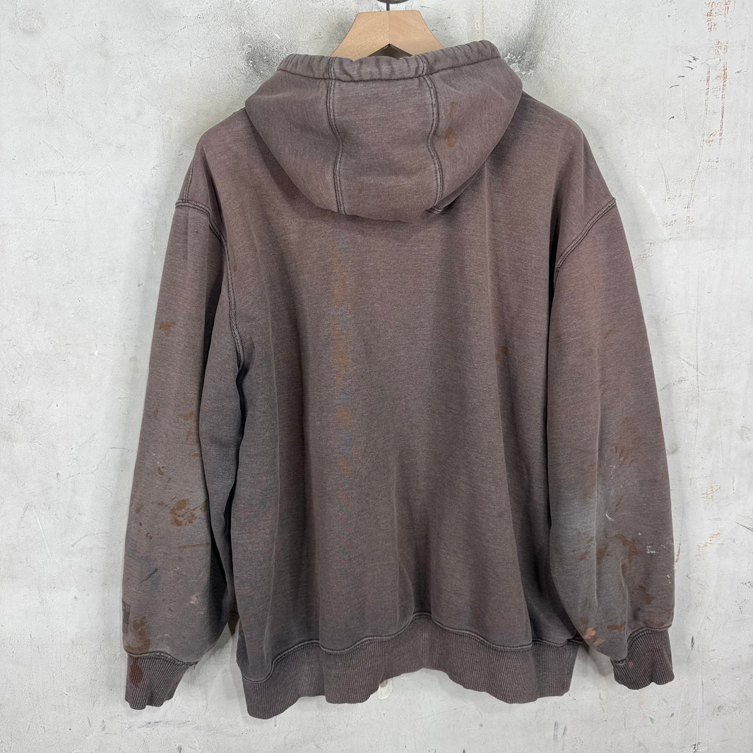 Carhartt Smoked Repaired Hoodie