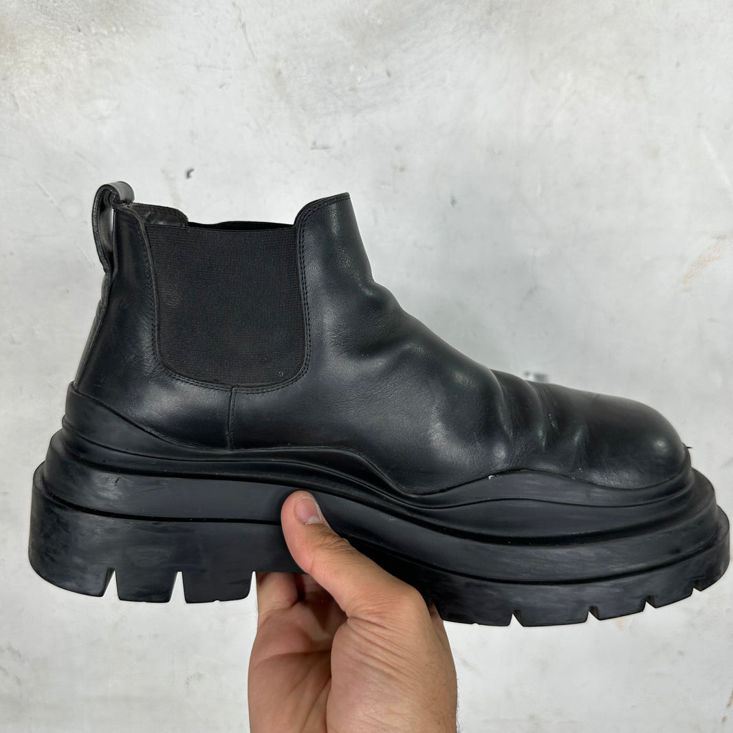 Bottega Veneta Tire Ankle Boots