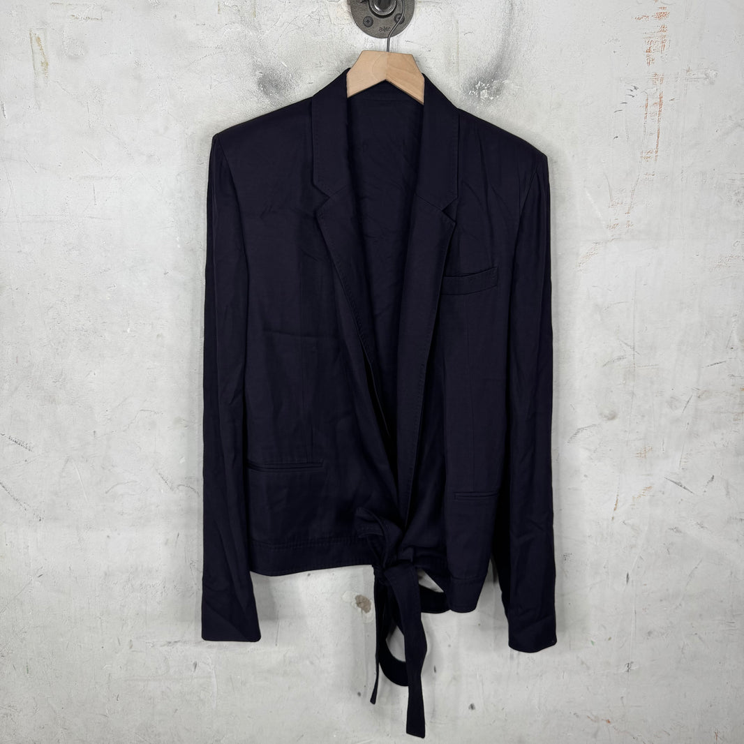 JPG Monsieur Draped Belted Waist Blazer