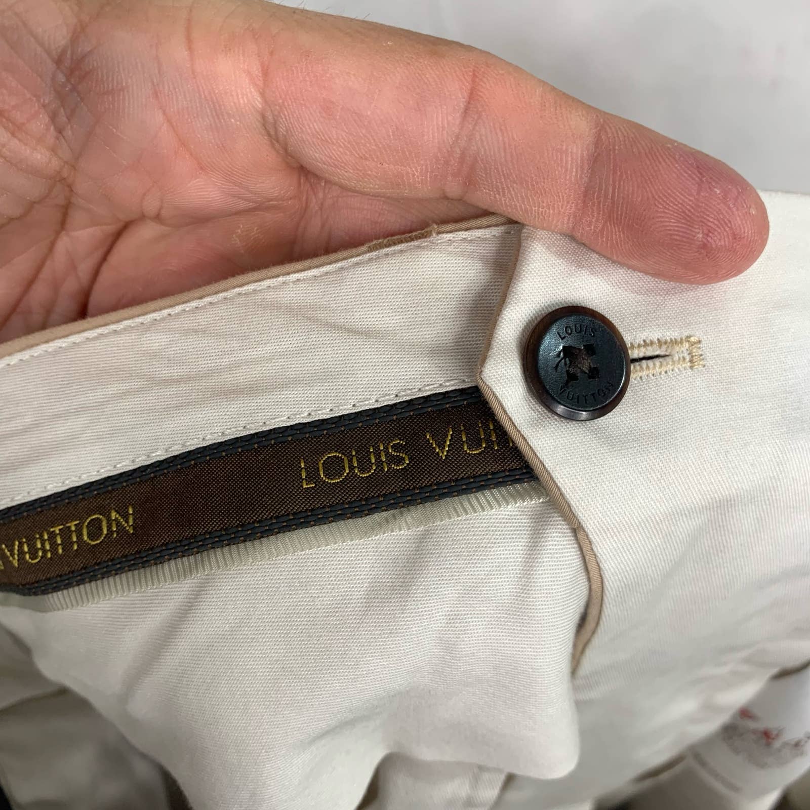 Louis Vuitton Kim Jones Khaki Shorts